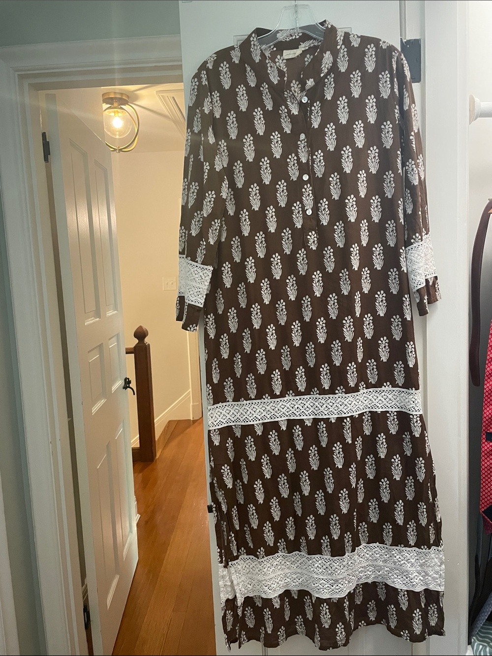 Julia Amory Majorelle Long Sleeve Dress